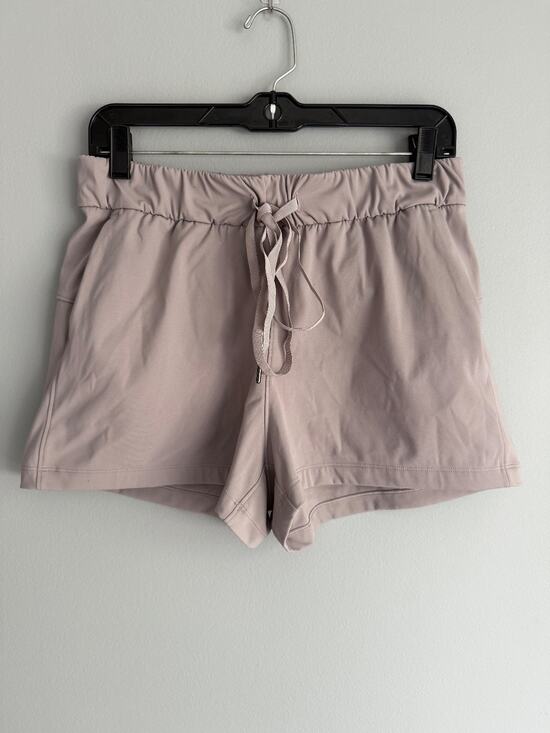 CRZ YOGA Pants - CRZ Yoga Women Athletic Shorts Size 8/10 Mauve Pink Drawstring Elastic Waist